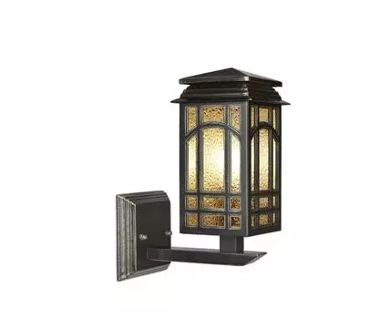 Уличный настенный Джаз (золотистый, черный, 12)