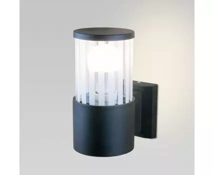 Уличный настенный светильник 1410 TECHNO чёрный