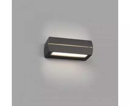 Уличный настенный светильник Dragma темно-серый