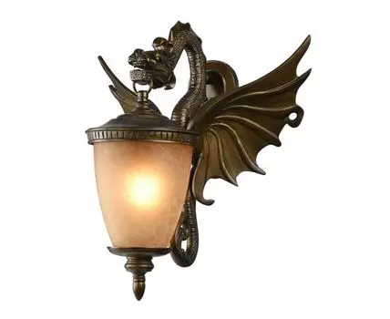 Уличный настенный светильник Dragon