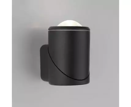 Уличный настенный светодиодный светильник GIRA U LED IP54 35127/U черный