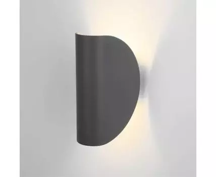 Уличный настенный светодиодный светильник Taco IP54 1632 TECHNO LED серый