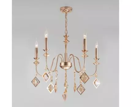 Умный подвесной светильник 10120/5 золото