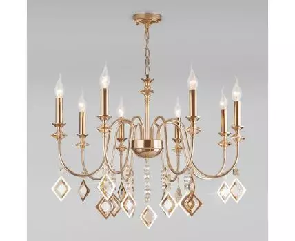 Умный подвесной светильник 10120/8 золото