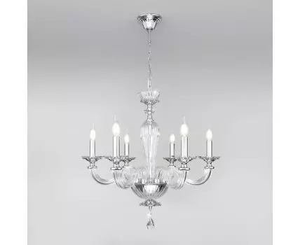 Умный подвесной светильник 338/6 хром