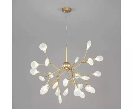 Умный подвесной светильник 341 золото / белый