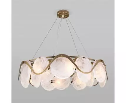 Умный подвесной светильник 354/8 античная бронза