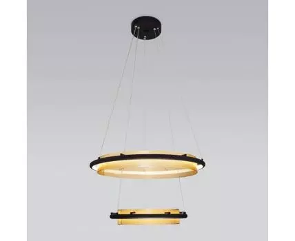 Умный подвесной светильник 90241/2 черный / золото