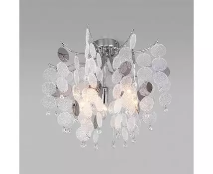 Умный потолочный светильник 334/5 хром