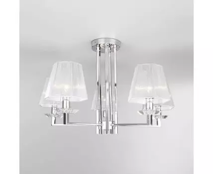 Умный потолочный светильник 60125/5 хром