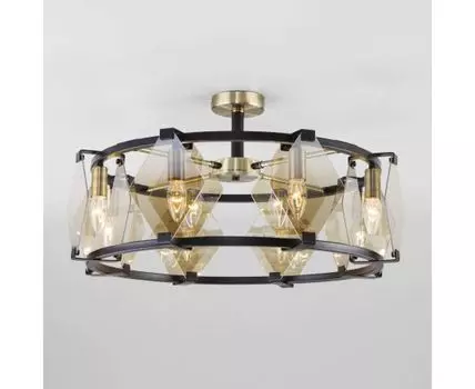 Умный потолочный светильник 60126/8 черный