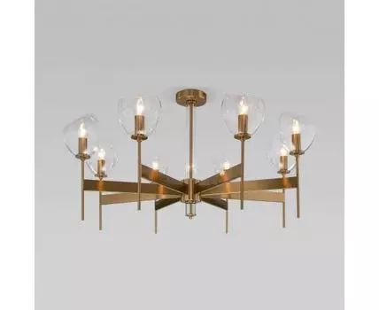 Умный потолочный светильник 60130/8 латунь Smart