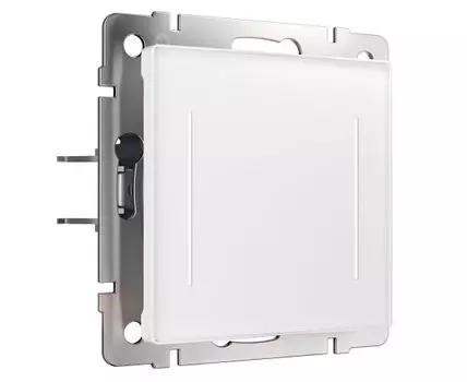 Умный сенсорный выключатель двухклавишный (белый) Werkel