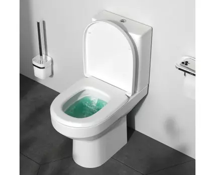 Унитаз напольный AM.PM Spirit 2.0 C708600WH безободковый с сиденьем микролифт 57WH, белый