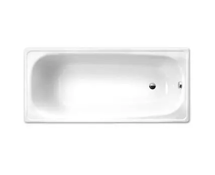 Ванна стальная WhiteWave OPTIMO 170*70 в комплекте с белыми подставками (OL-1700)
