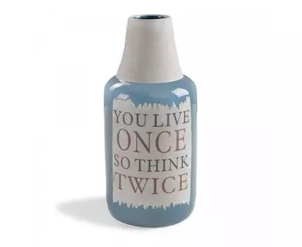 Ваза Bakti темно-синяя