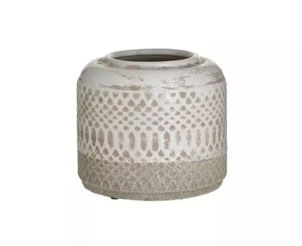 Ваза (бежевый, белый)