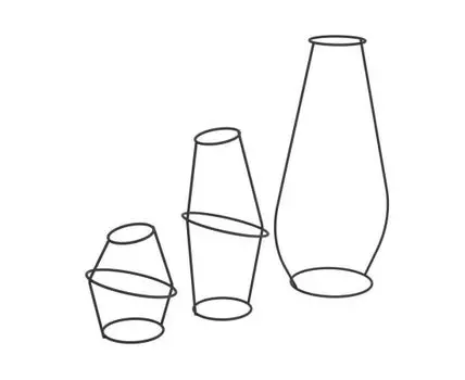 Ваза декоративная 3х штук Eglo BELLSHILL