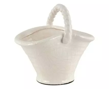 Ваза декоративная "Антик" (18, белый, бежевый, 19)