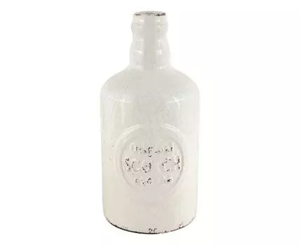 Ваза декоративная "Антик" (26, бежевый, белый)