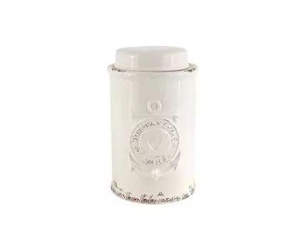 Ваза декоративная Антик (белый, бежевый)