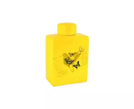 Ваза декоративная Батерфляй (Желтый, 16)