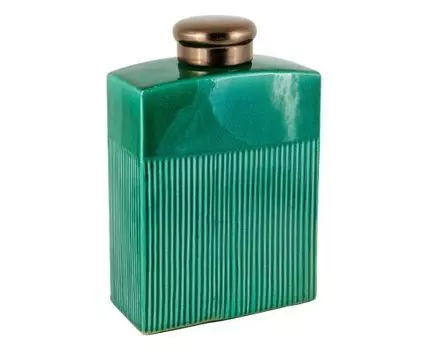 Ваза декоративная "Белиссимо" (32, Зеленый, 21)