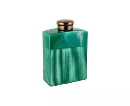 Ваза декоративная Белиссимо (Зеленый, 21)