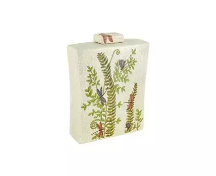 Ваза декоративная Цветочный Вальс (Зеленый, 21)