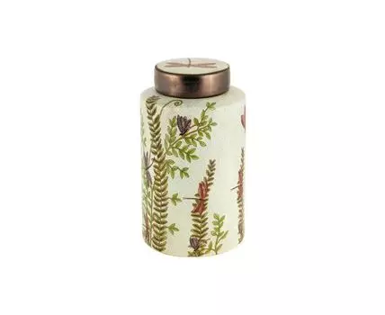 Ваза декоративная Цветочный Вальс (Зеленый)