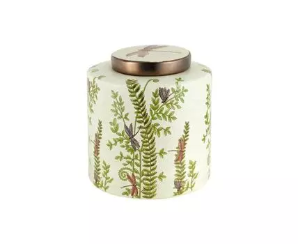 Ваза декоративная Цветочный Вальс (Зеленый)