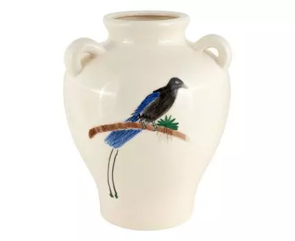 Ваза декоративная "Дейзи" (28, бежевый, белый)