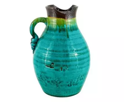 Ваза декоративная "Делавэр" (35, бирюзовый)