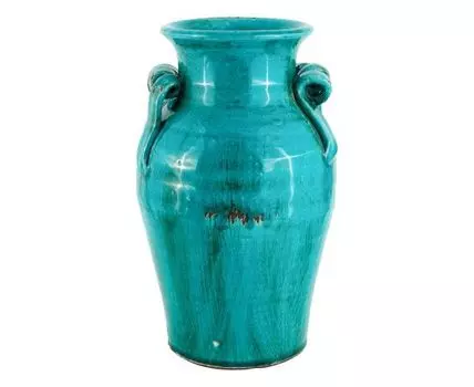 Ваза декоративная "Делавэр" (36, бирюзовый)