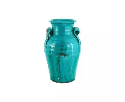 Ваза декоративная Делавэр (бирюзовый)