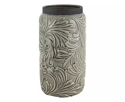 Ваза декоративная "Фрост" (38, Серый)