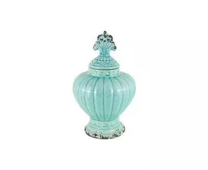 Ваза декоративная Голубая дюна (Голубой)