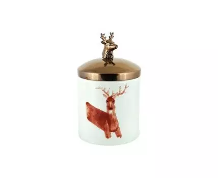 Ваза декоративная Голубой Марал (Голубой)