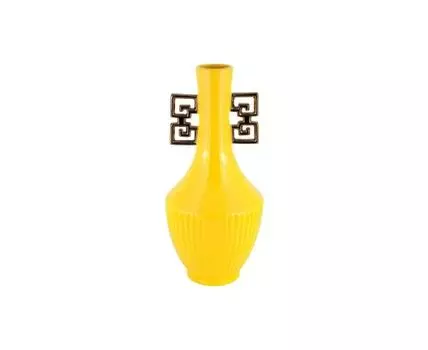 Ваза декоративная Эстрелла (Желтый)