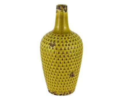 Ваза декоративная "Калабрия зеленая" (34, Зеленый)