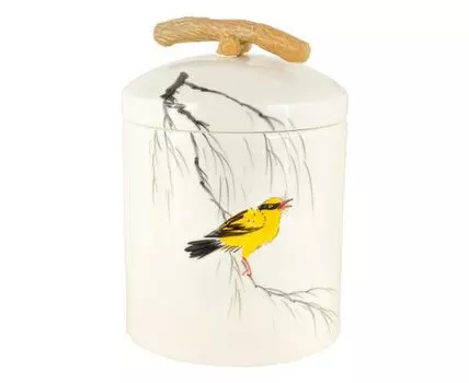 Ваза декоративная "Королёк" (28, Белый)