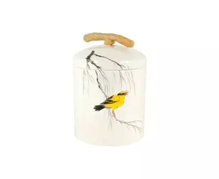 Ваза декоративная Королёк (Белый)