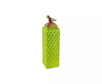 Ваза декоративная Квезаль (Зеленый, 15)