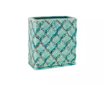 Ваза декоративная Лагуна (Голубой, 18)