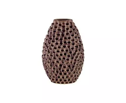 Ваза декоративная Лиловая Дорис (коричневый, фиолетовый, 20)