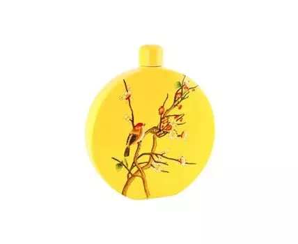 Ваза декоративная Магнолия (Желтый, 33)