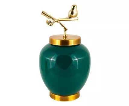 Ваза декоративная "Мелиса" (37, Зеленый)