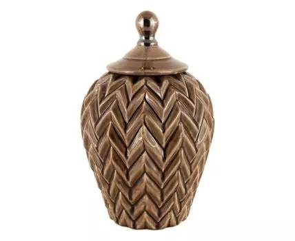 Ваза декоративная "Моника" (30, Коричневый)