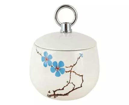 Ваза декоративная "Незабудка" (15, Белый)