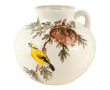 Ваза декоративная "Паулина" (19, бежевый, мультиколор)